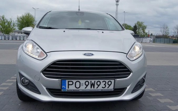 Ford Fiesta cena 35900 przebieg: 145000, rok produkcji 2017 z Płock małe 254